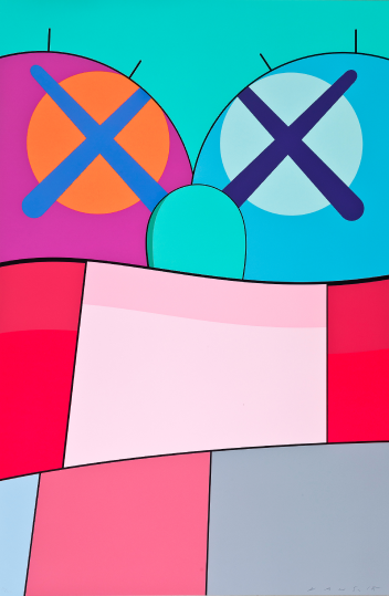 KAWS 작품 이미지