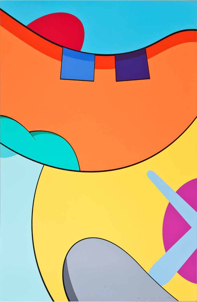 KAWS 작가의 모바일 작품 이미지