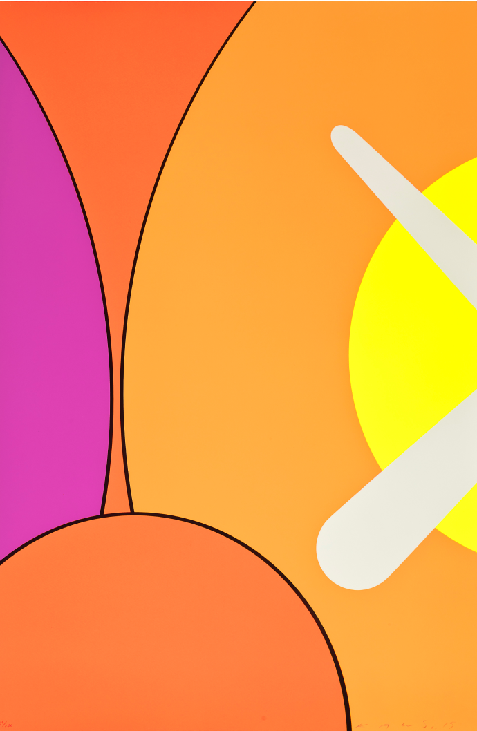 KAWS 작가의 모바일 작품 이미지