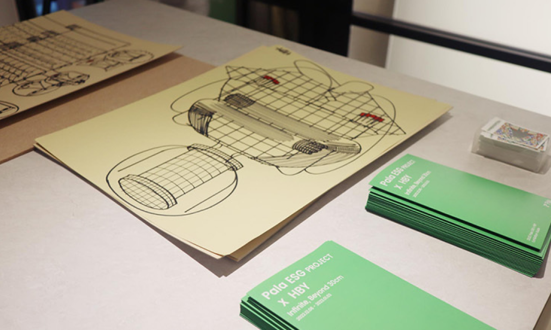 Pala ESG project x HBY - 한부열 작품 전시장 이미지