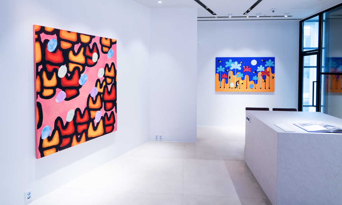 전광영,정다운,지히,토코토코 진 작품 전시장 이미지