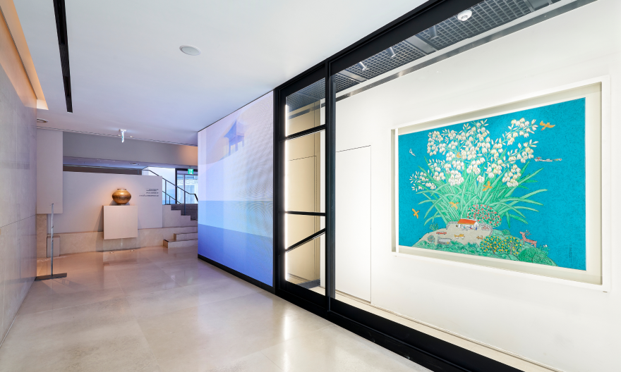 이왈종 작가의 작품 전시장 이미지